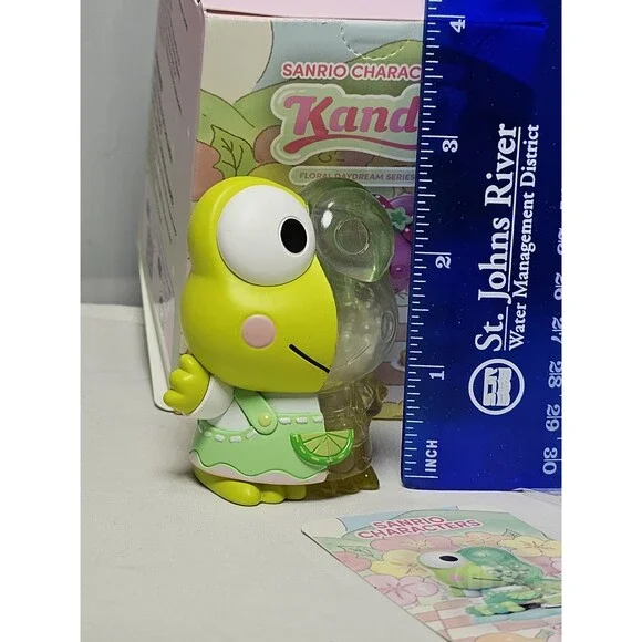 Kandy x Sanrio Floral Daydream Series Keroppi 3” Figure Key Lime Pie New - Picture 4 of 7